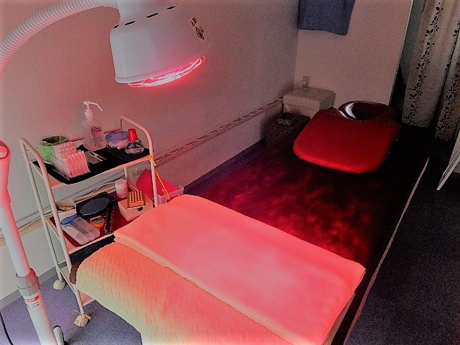 大倉山鍼灸院の治療室（利用者さまの声ページ）